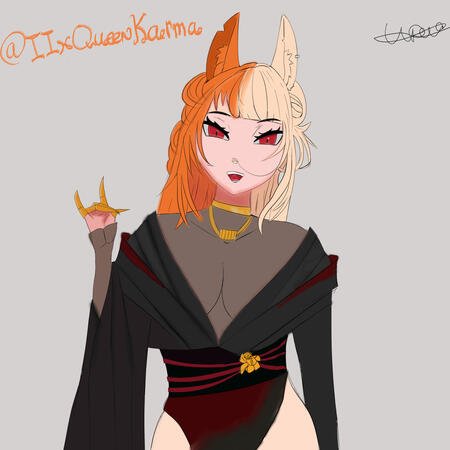 IIxQueenKarma fanart